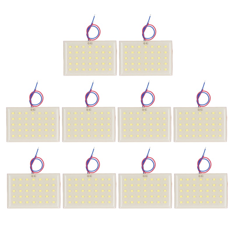 10Pcs SMD LED Lamp Bulb Board Panel 5W 3.2V 3.7V