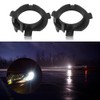 Qiilu 1 Pair H7 LED Headlight Adapter Retainer Holder