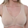 Gemm Womens Stretch Soft Cotton Lycra Non Wired Front Fastening