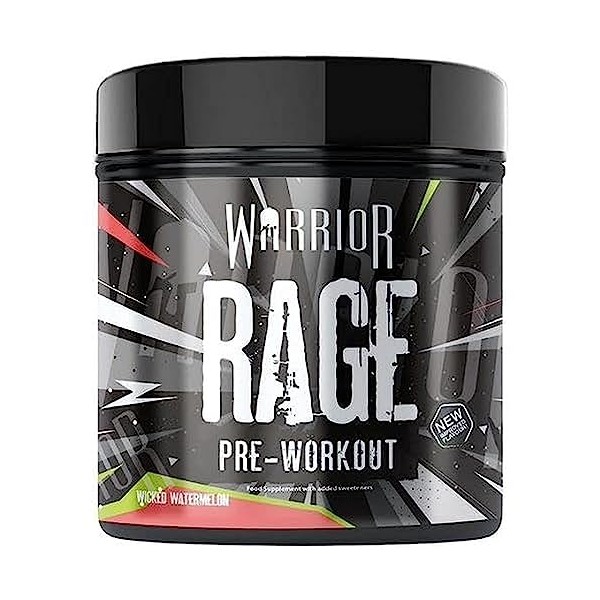 Warrior - RAGE Pre Workout Powder â Wicked Watermelon 392g, WA-RG-045-03