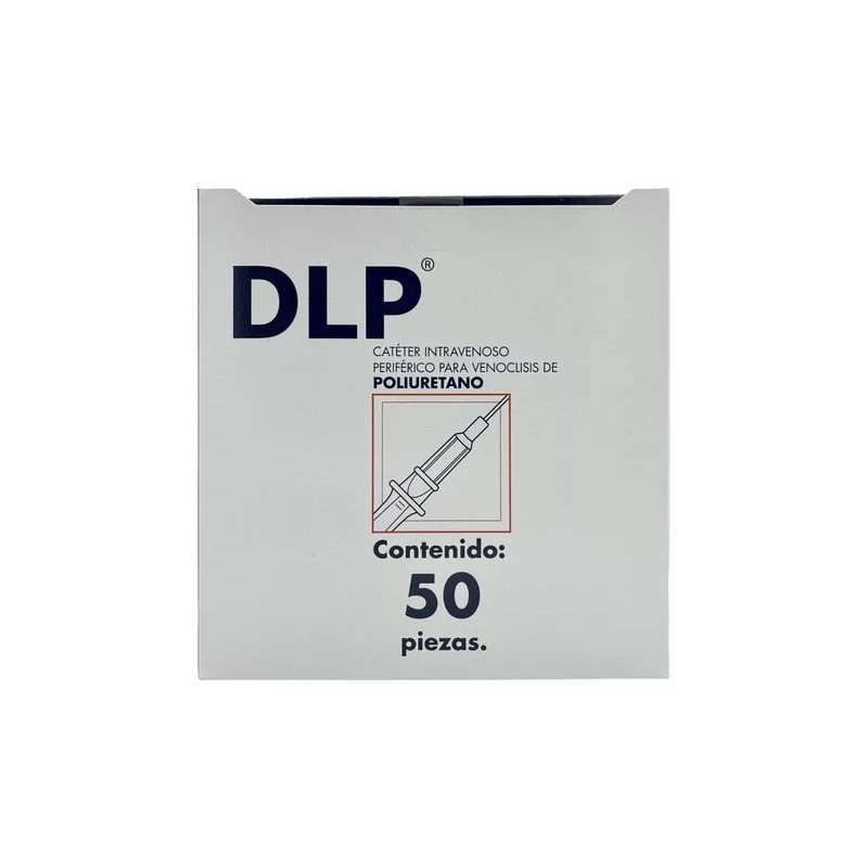 DL Catéter De Poliuretano Gris Calibre 16g X 48mm C/50