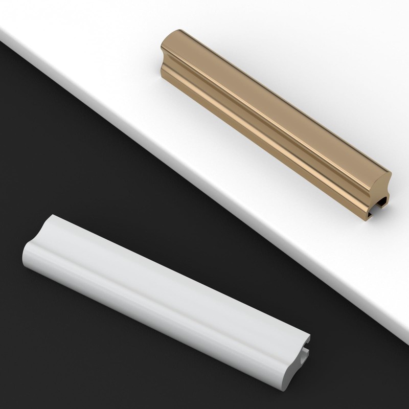 Peaha 10 Pack Adjustable Cabinet Drawer Pulls Overall Length 224mm(8-13/16inch)