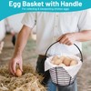 Chiligent Egg Basket for Collecting & Carrying Chicken Eggs, 2