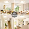 SunRider LED Flush Mount Ceiling Light Fixture, 4000K Neutral White,