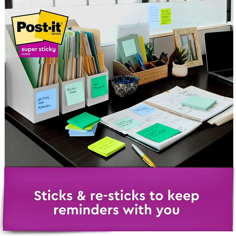 Post-it Pop-Up Notes Super Sticky Pop-Up Super Sticky Notes 3