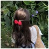 IRCOMULTI French Red Bow Hairclip Barrette Cute Bowknot Hairclip Small