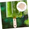 Operitacx Sturdy Single Wood Craft Sticks 100 Pack Ice Cream