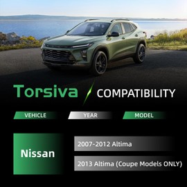 Torsiva 2PCS Front Lower Control Arm with Ball Joint Assembly Fit for Nissan 2007 2008 2009 2010 2011 2012 2013 Altima K620195 K620196