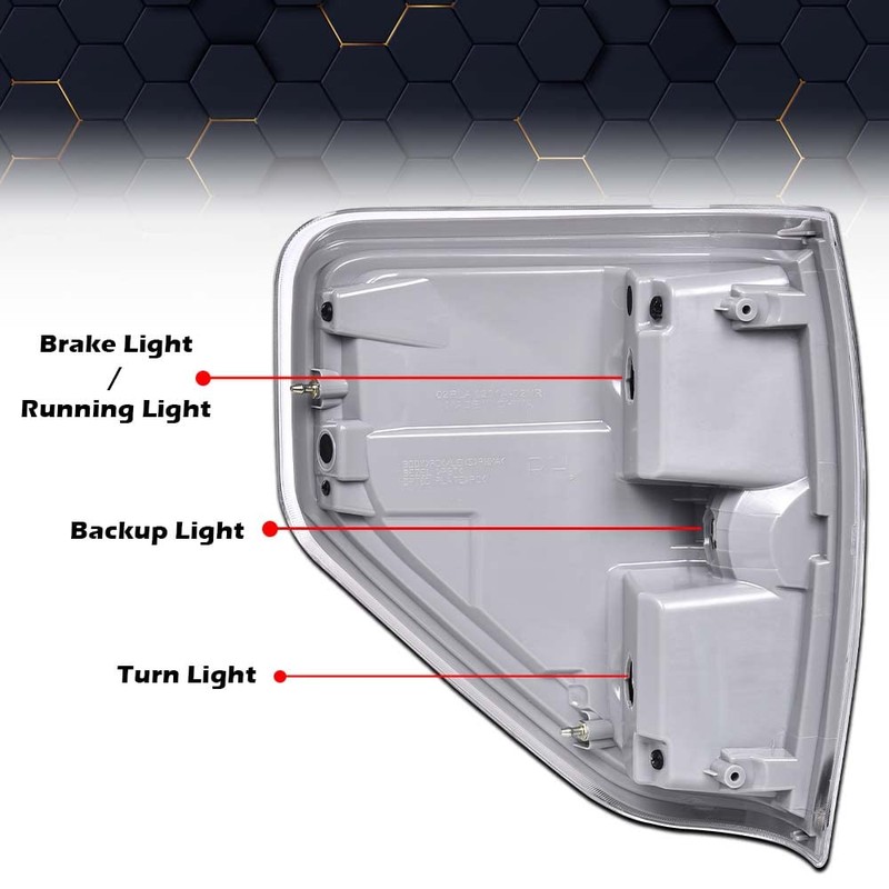PIT66 Tail Lights,Compatible with 2009 2010 2011 2012 2013 2014