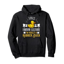 Rubber Duck Costume Giant Shower Pullover Hoodie