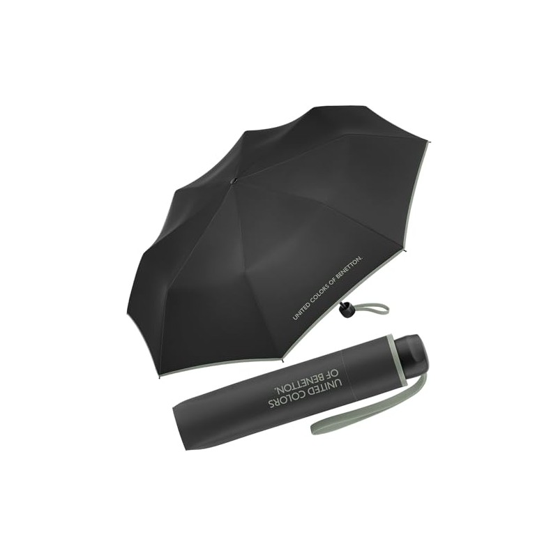 United Colors of Benetton Super Mini, 60 cm, Black-iceberg Green