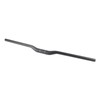 Bicycle Riser Handlebar Matt Black 3K Carbon Fiber Integrated Light