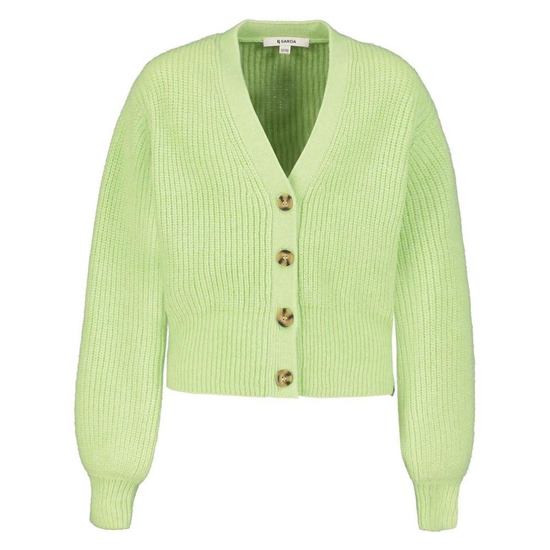 GARCIA Girls' Cardigan, Electric Lime (9469)