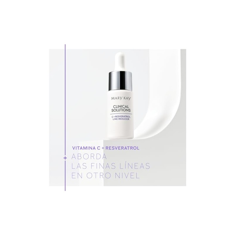Concentrado C + Resveratrol para Reducción de Finas Líneas Clinical