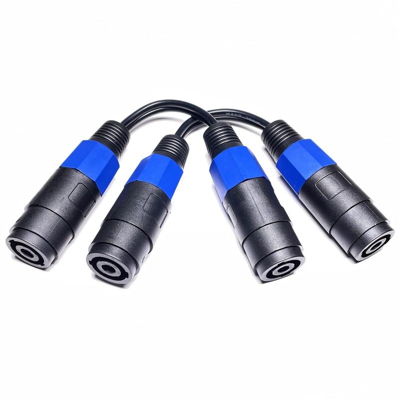 CNCESS CESS-124 Speakon Female to Female Connector Jack 2 Pole