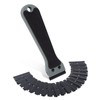 FOSHIO 6 Inch Plastic Scraper with 20 PCS Plastic Razor