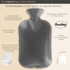 Fashy 2.0 Litre Cranberry Plain Hot Water Bottle