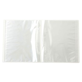MUJI 38320883 Polypropylene Soft Film Clear Holder A4 Wide 40 Pockets