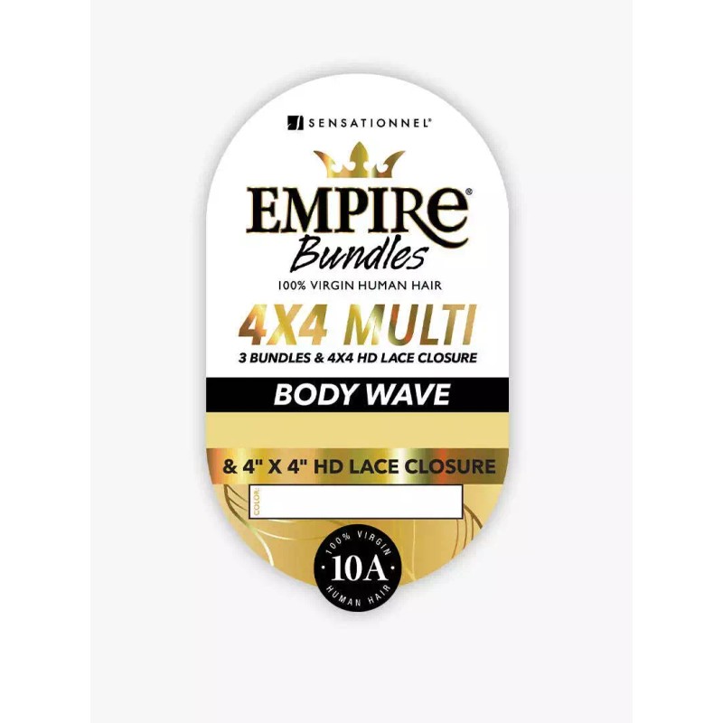 Weave Empire 4pc Multi Bundles w/ 4x4 Closure - Body