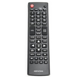 AKB74475433 TV Remote Control Replacement for LG TVs