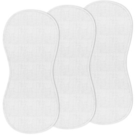 Hahafelt 3 Pcs Changing Pad Liners Fits in Peanut Shape Changing Pad Waterproof Diaper Mats Organic Cotton Peanut Mats are Warm on a Baby's Back, Washable Reusable (Simple Style)