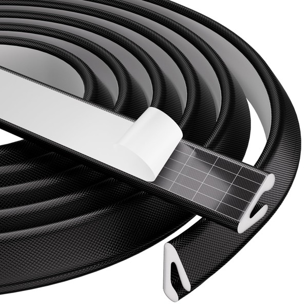 Foam Weather Stripping Door Seal Strip, V Shape Self-Adhesive Backing