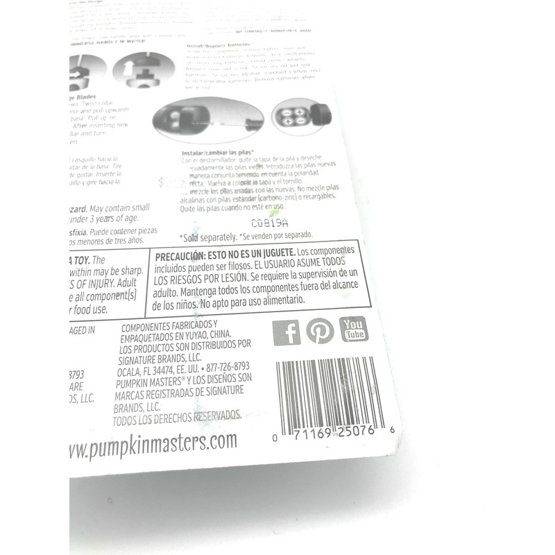 Pumpkin Masters, Power Saw