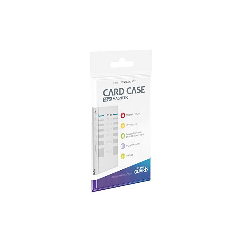 Ultimate Guard Magnetic Card Case 35 pt, Transparent