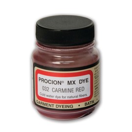 Jacquard Procion Mx 2/3Oz Carmine Red Fabric Dye