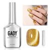 GAOY- Esmalte de uñas en gel con efecto ojo de