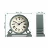 JONES CLOCKS® Saloon Table Clock | Traditional Double Scroll Design