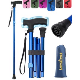Walking Canes for Women, Folding Adjustable Walking Cane Collapsible Cane for 5.2FT-6.1FT Seniors, Men and Women