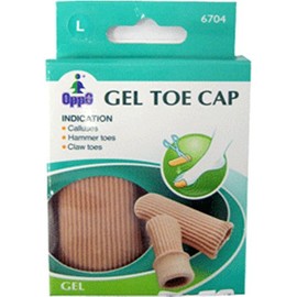 Oppo Gel Toe Cap, Large [6704] 2 Pack (Pack of 3)