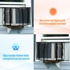 PATIKIL Window Air Conditioner Mesh Cover, 17x12x13 inch Outside Window