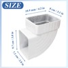 Gutter Elbow 3x4 90 Degree Downspout Elbow Gutter Connector Roofing