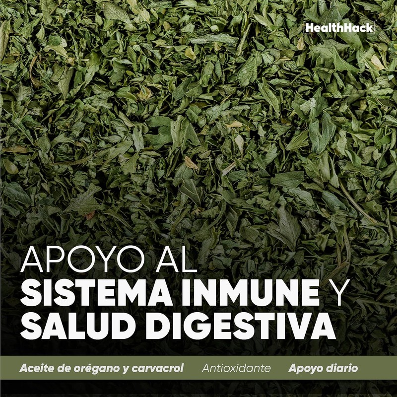 Aceite de Orégano con Carvacrol y Aceite de Oliva Gotas