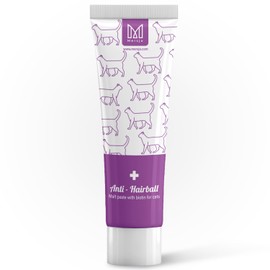 Mersjo Anti-Hairball Cat Paste 100g - Dietary Supplement for Cats, Against Hairballs, with Omega Fatty Acids, Vitamins A/C/E, for Grooming & Digestion