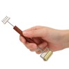 Face Massage Roller Copper Wooden Handle Promote Blood Circulation Double
