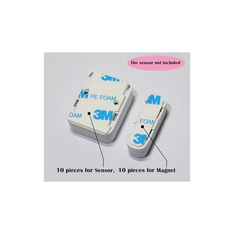 Replacement Adhesive for SimpliSafe Entry Sensors, Pre-Cut, Easy to Install,