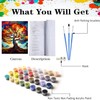 Axquilon Paint by Numbers Kit for Adults Beginner, Tree of