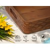 Vesta Homes Acacia Wood Serving Tray for Home/Kitchen/Restaurant/Office Organizer/Dining Table