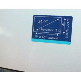 J-DREAM 24" WIDE SCREEN MONITOR PRIVACY FILTER PROTECTOR