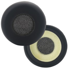 Evolve 65 Ear Pads Replacement Ear Cushions Compatible with Jabra Evolve 65/40/30/20, Evolve 65UC/65MS/40UC/40MS/30US/30II/20SE/20UC/20MS Headset Noise Isolation Memory Foam Earpads Earmuffs - Black