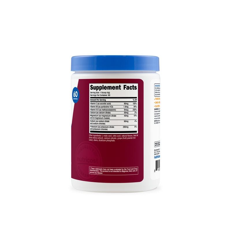 Nutricost Electrolytes Complex - Advanced Hydration:_Grape_120 Servings