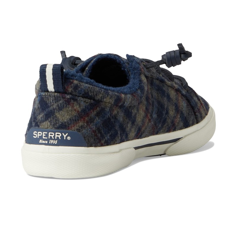 Sperry Pier Wave LTT - Lana de peluche, Azul Marino