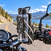 Adjustable Motorcycle Bike Cup Holder Handlebar Mount, Universal Drink Holder