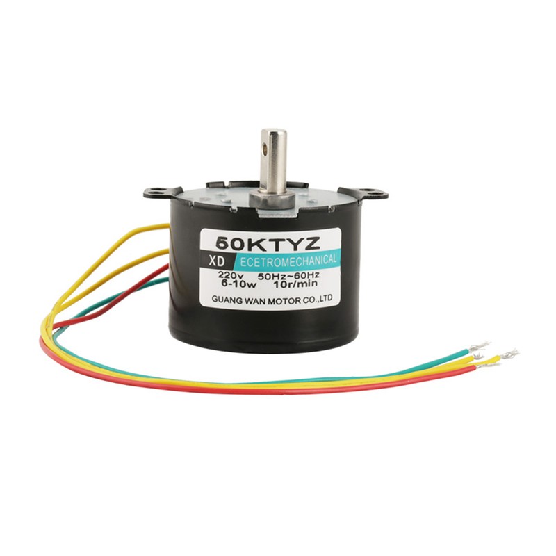 1PCS AC220V Miniature Low Speed Large Moment of Force Synchronous