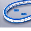 60 cm Flexible Curve Ruler, Round Ruler Sewing, Flexible Curves