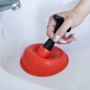 Mini Sink Plunger Plumbing Tools 2Pcs Kitchen Sink Toilet Plunger