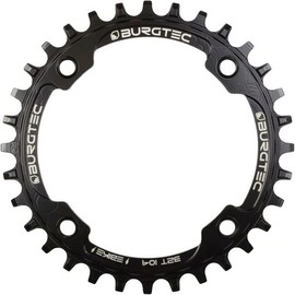 Burgtec 104mm E-Bike Steel Thick Thin Chainring Burgtec Black 34T
